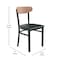 Flash Furniture Green Vinyl Dining Chairs - Natural Wood Backs, 2PK 2-XU-DG6V5GNV-NAT-GG - alternate 7